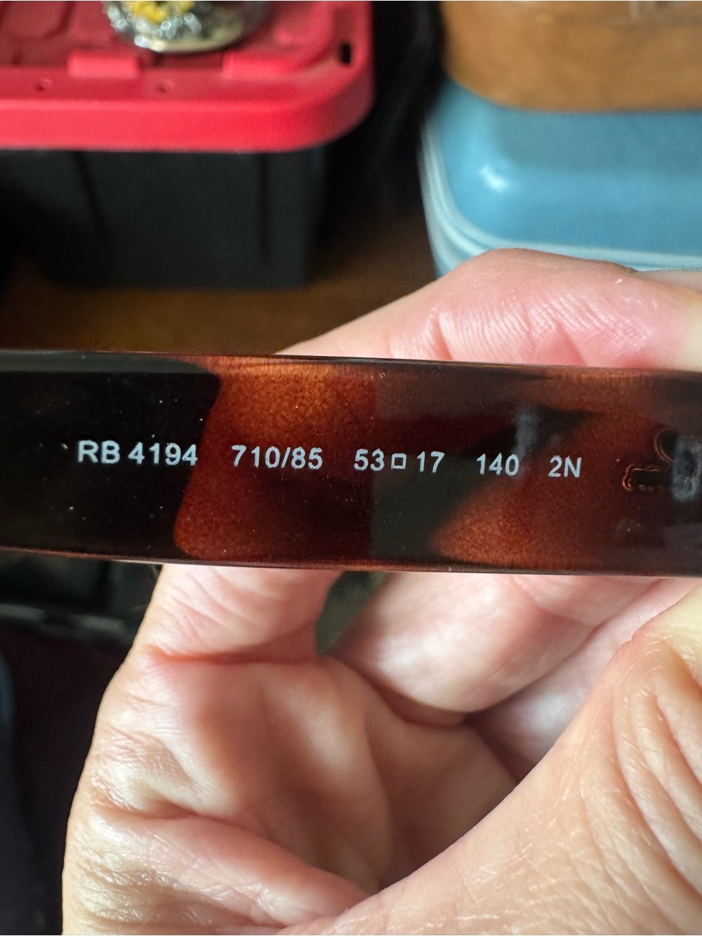 Ray-Ban Women's Tortoiseshell Sunglasses with Brown Gradient Lenses - Picture 8 of 8